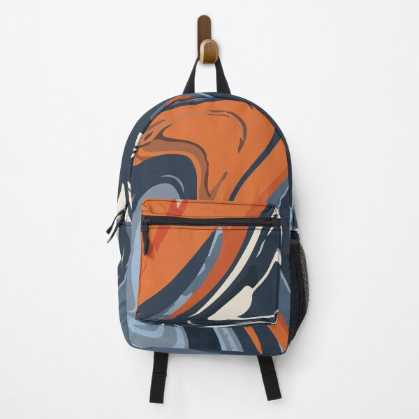 Item preview, Abstract Orange Blue Liquid designed and sold by storyboxdesigns.