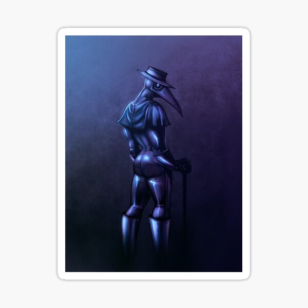 Dr Plage Glossy Sticker