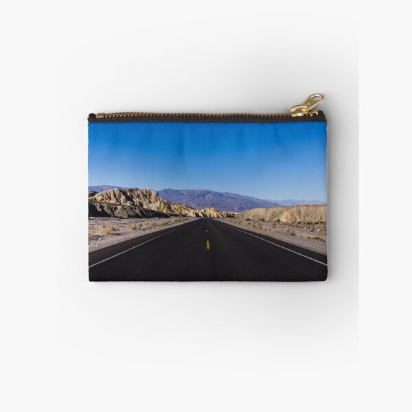 Item preview, Long, straight, black road in California's Death Valley designed and sold by OrcaNature.