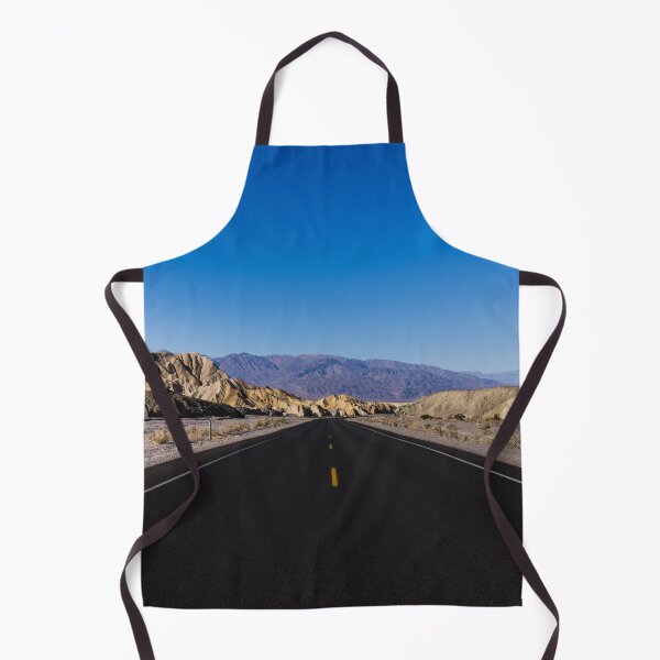 Item preview, Long, straight, black road in California's Death Valley designed and sold by OrcaNature.