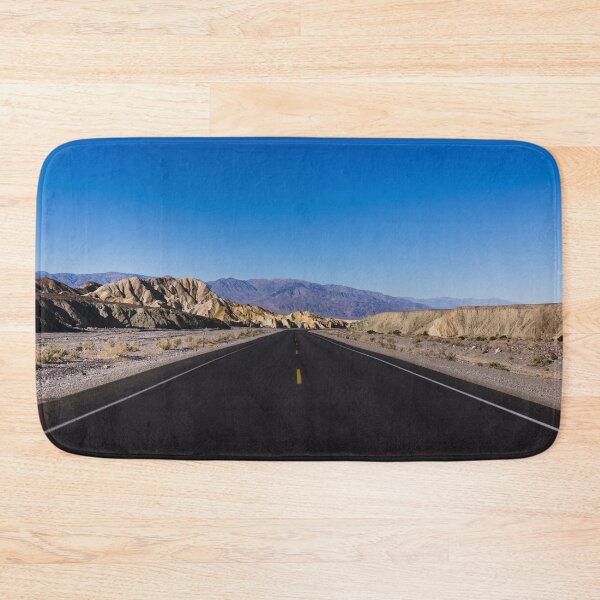 Item preview, Long, straight, black road in California's Death Valley designed and sold by OrcaNature.