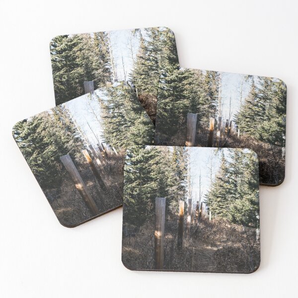 Item preview, Old fence line in the woods. designed and sold by CanadianWild418.
