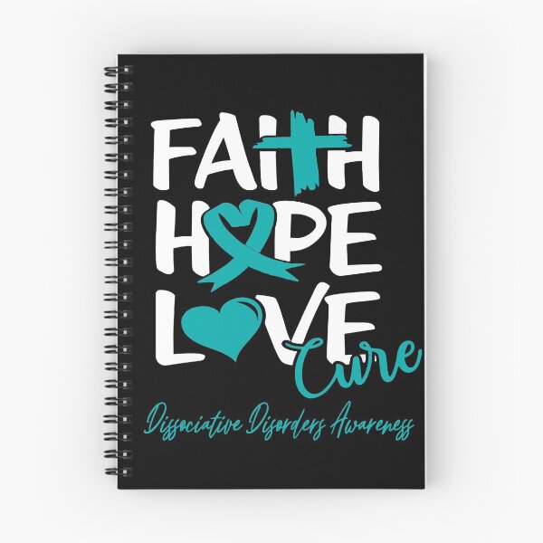 Item preview, Faith Hope Love Cure Dissociative Disorders Awareness designed and sold by Grooffos.