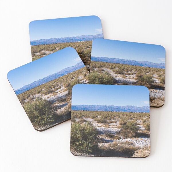 Item preview, Scrub bushes dot the desert floor in Death Valley National Park in California designed and sold by OrcaNature.