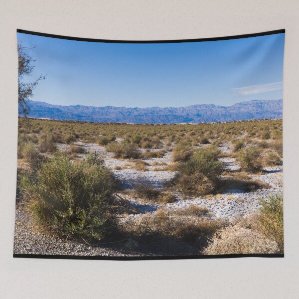 Item preview, Scrub bushes dot the desert floor in Death Valley National Park in California designed and sold by OrcaNature.
