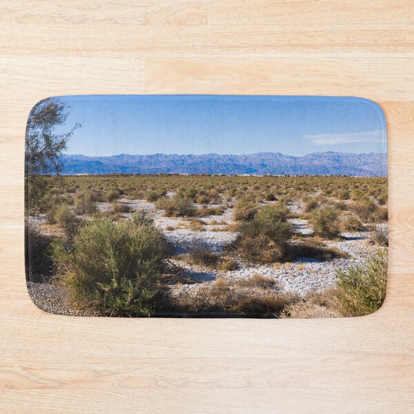 Item preview, Scrub bushes dot the desert floor in Death Valley National Park in California designed and sold by OrcaNature.