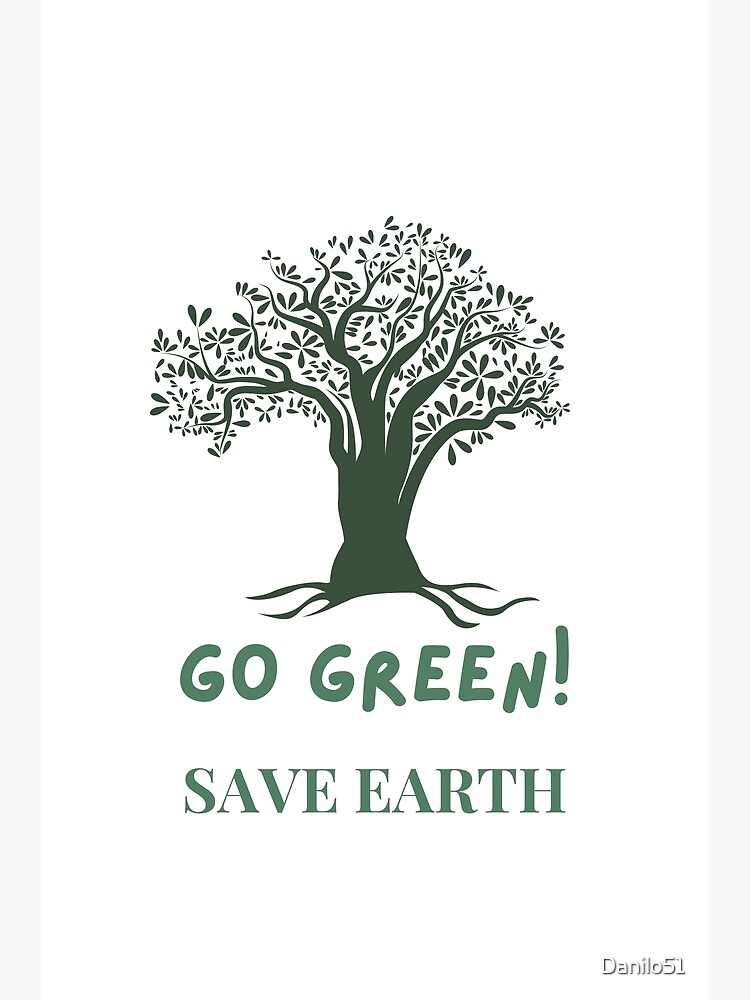 Go Green Wall Art| Buy High-Quality Posters and Framed Posters Online - All  in One Place – PosterGully