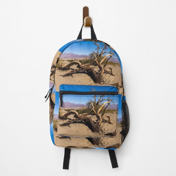 Item preview, Scraggly tree in the sand at the Mesquite Flat Sand Dunes of Death Valley National Park in California Enlarge designed and sold by OrcaNature.