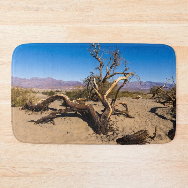 Item preview, Scraggly tree in the sand at the Mesquite Flat Sand Dunes of Death Valley National Park in California  Enlarge designed and sold by OrcaNature.