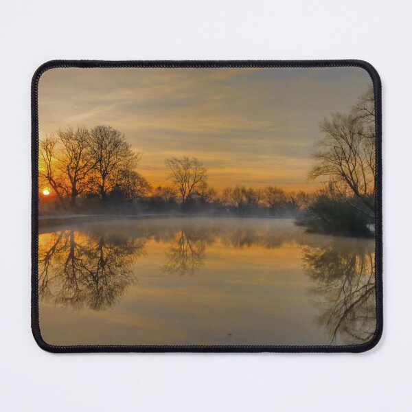 Item preview, #22 Kegworth Village Sunrise along the River Soar Photographic Landscape Print. designed and sold by phutball.