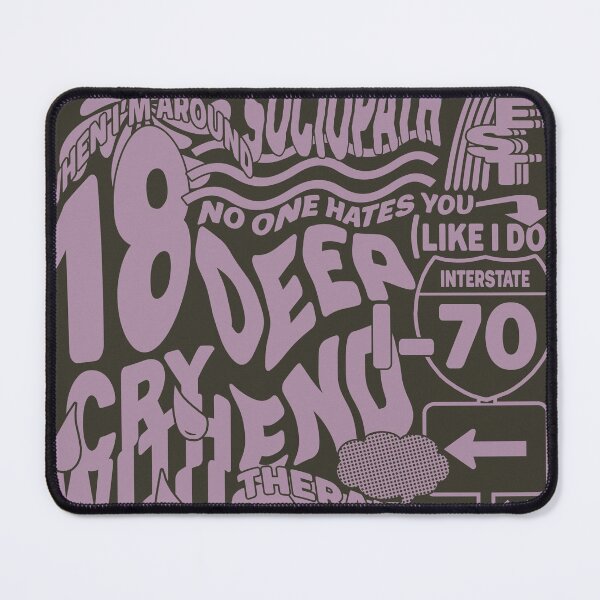 Item preview, Crusher Poster (Tracklist) - Jeremy Zucker designed and sold by crossroadsts.