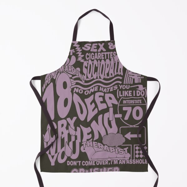 Item preview, Crusher Poster (Tracklist) - Jeremy Zucker designed and sold by crossroadsts.