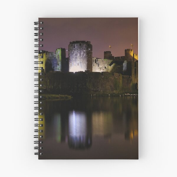 Item preview, Caerphilly Castle at Night designed and sold by carrizizi.