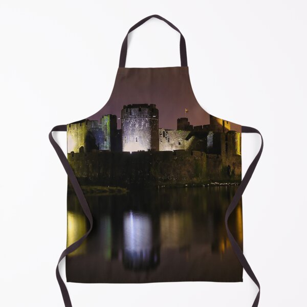 Item preview, Caerphilly Castle at Night designed and sold by carrizizi.