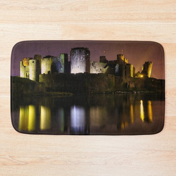 Item preview, Caerphilly Castle at Night designed and sold by carrizizi.