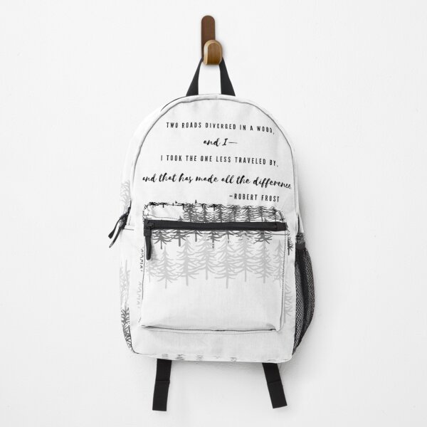 Item preview, Robert Frost's, "The Road Not Taken" | Pine Forest designed and sold by WordsToArt.