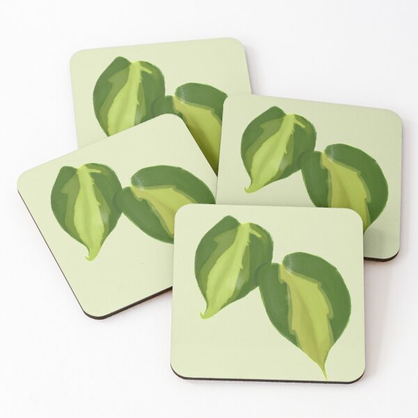Item preview, Philodendron Brasil Leaf--Tropical Houseplant Art designed and sold by neatchicdesigns.