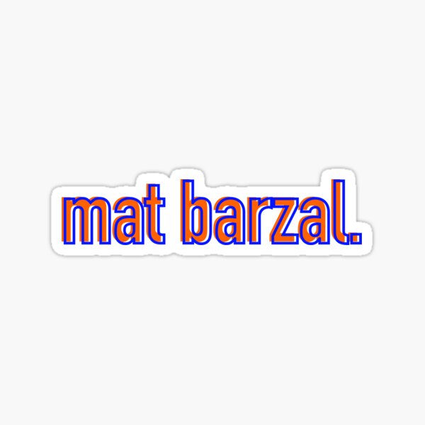 mat barzal jersey  Sticker for Sale by madisonsummey