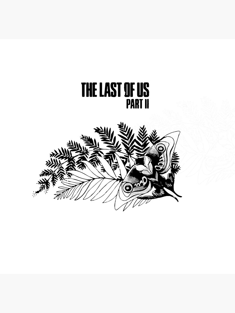 The last of us 2 тату элли эскиз