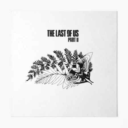 The Last Of Us Ellie's Tattoo Art Board Print for Sale by Kauz-Draws