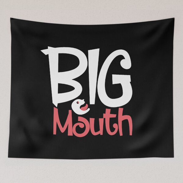 Item preview, someone has a big mouth designed and sold by Amet Hermawan.
