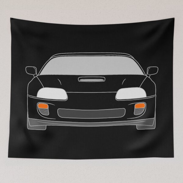 Item preview, Toyota Supra MK4 best car t-shirt design designed and sold by EdimDesign.