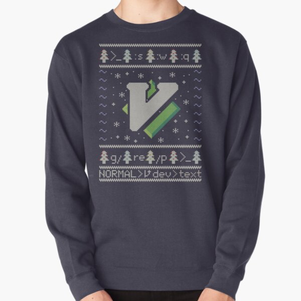Vim Christmas Sweater Pullover Sweatshirt