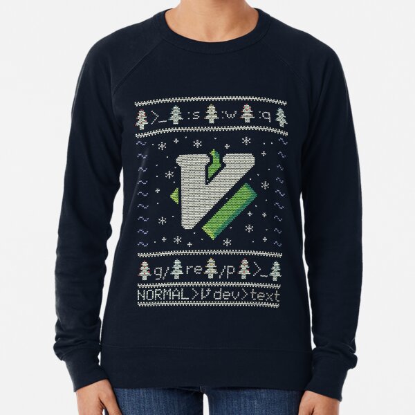 Item preview, Vim Christmas Sweater designed and sold by astrellon.