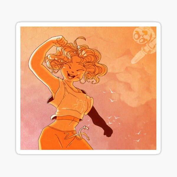 Sunset Victory Sticker