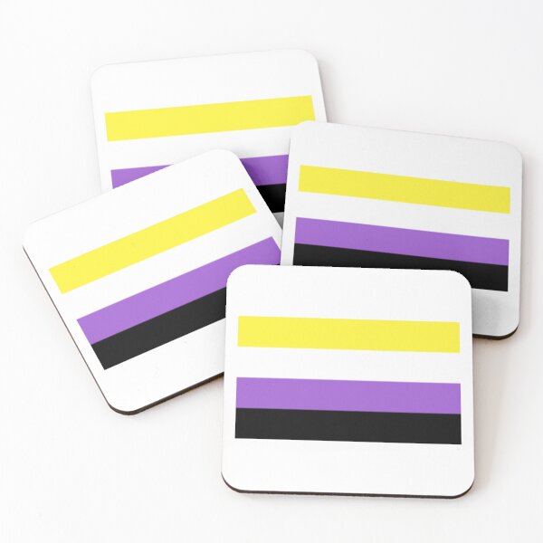 Item preview, NON BINARY FLAG designed and sold by BobandChad.