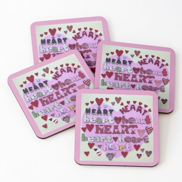 Item preview,  Heart All Over designed and sold by prunellaparsnip.