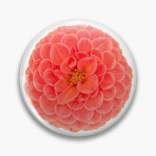 Item preview, Peach Dahlia Flower Still Life Floral Photography designed and sold by CottoVerdi.