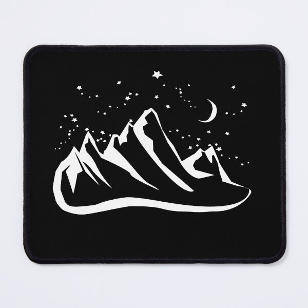 Item preview, Moon Mountain and Stars designed and sold by MyxTees.