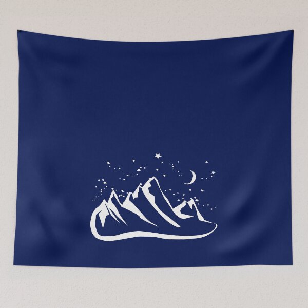 Item preview, Moon Mountain and Stars designed and sold by MyxTees.