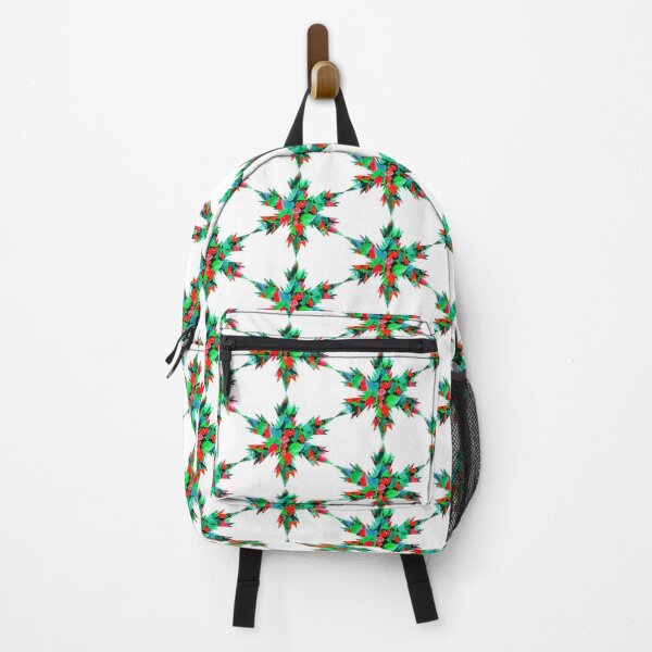 Item preview, Xmas Snowflakes Star Red Green flowers by Iritof designed and sold by iritof.
