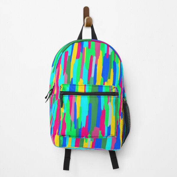 Item preview, Rainbow Color Drips Abstract Print designed and sold by DanielleGensler.
