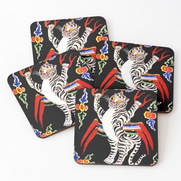 Item preview, Korean White Tiger of the West designed and sold by TheWitchsWolf.