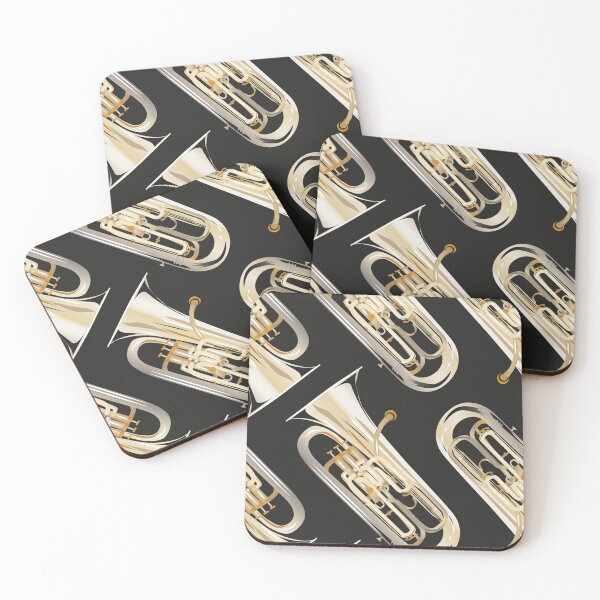 Item preview, Euphonium on black designed and sold by kobyakov.