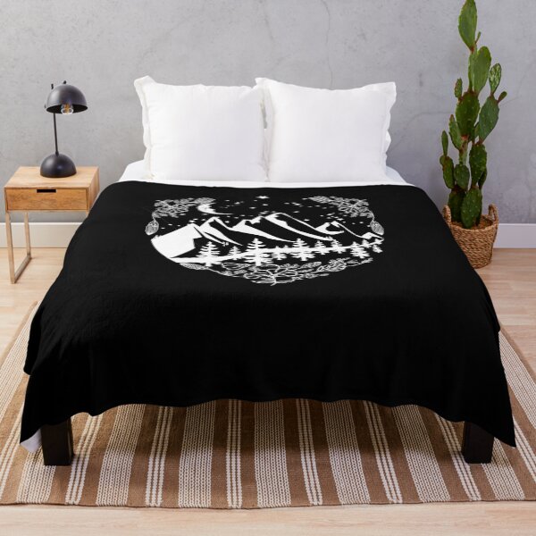 Item preview, Mountains and Moon designed and sold by MyxTees.