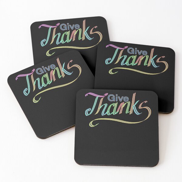 Item preview, Give Thanks Rainbow Colored designed and sold by Life Is Beautiful.