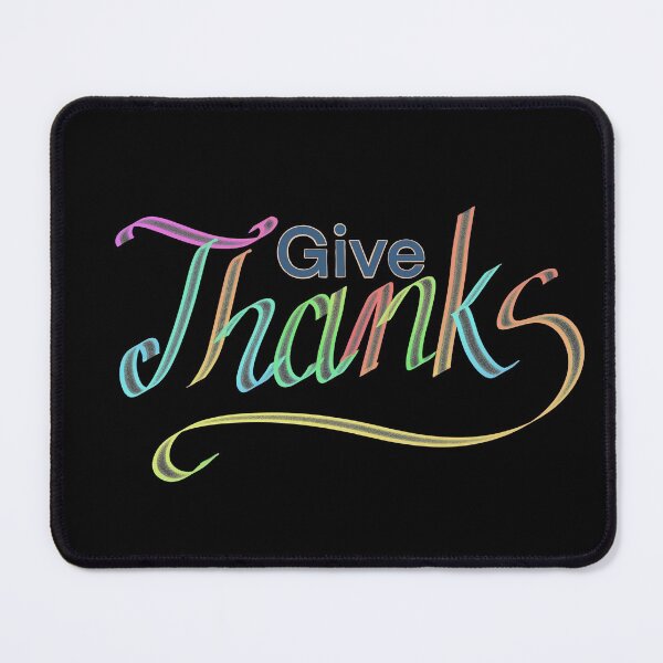 Item preview, Give Thanks Rainbow Colored designed and sold by Life Is Beautiful.