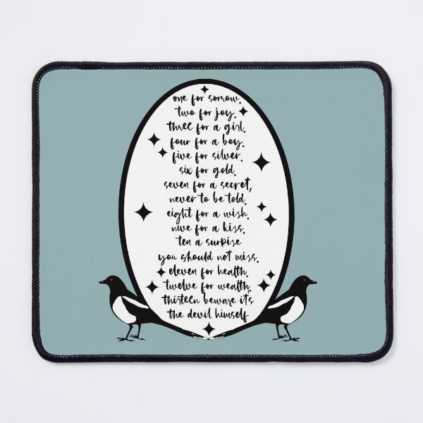 Item preview, 13 Magpies Poem  designed and sold by sandpiperstudio.