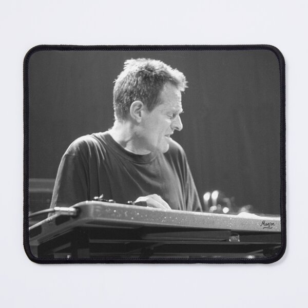 Item preview, John Paul Jones BW Photograph designed and sold by ConcertImages.