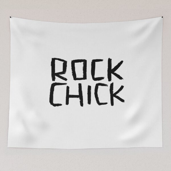 Item preview, Rock Music Bands, Womens Rock, Rock Chick designed and sold by badlydrawnbabe.