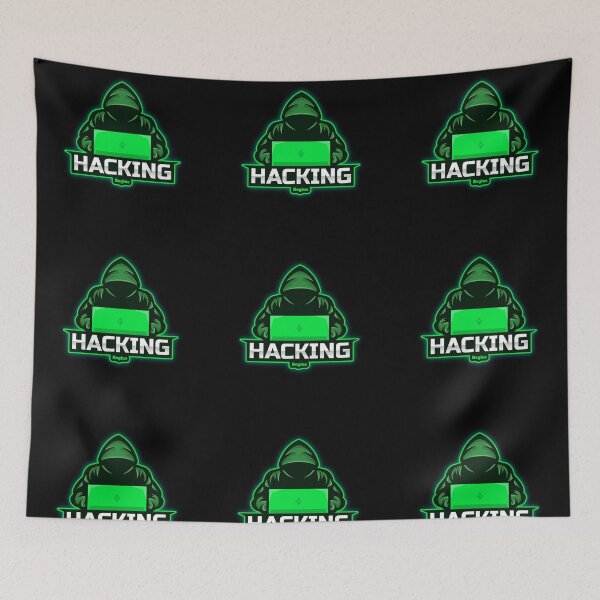 Item preview, Lets The Hacking Begins-Cool Vintage Mysterious Hacker Design  designed and sold by Red-ElYoubi.