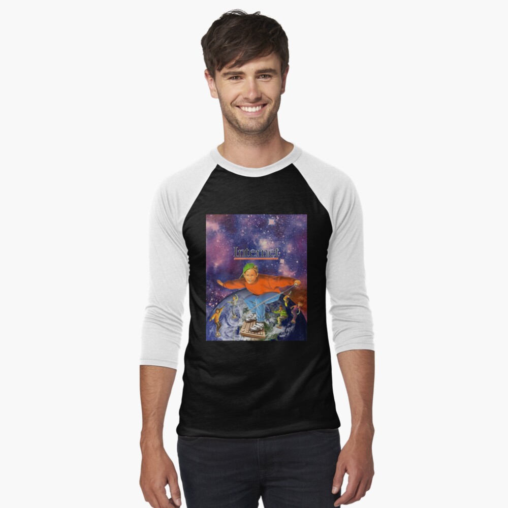 Item preview, Baseball ¾ Sleeve T-Shirt designed and sold by GardenGnomez.