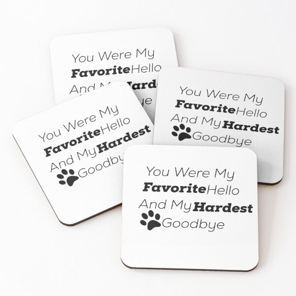 Item preview, You Were My Favorite Hello And My Hardest Goodbye designed and sold by Guidesine.