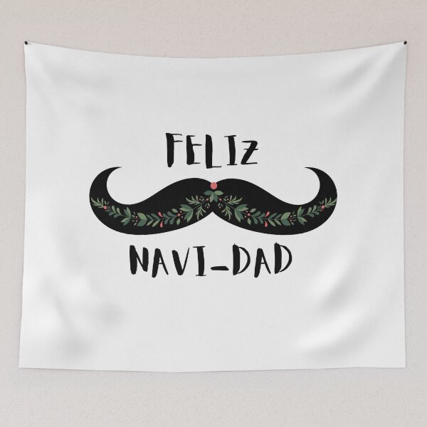 Item preview, Feliz Navi-dad Pun designed and sold by Pun Intended.