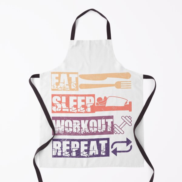 Item preview, Eat, Sleep, Workout, & Repeat. designed and sold by Desigffee.