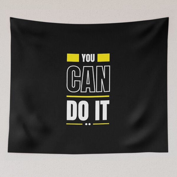 Item preview, You can do it Motivational Stuff Best Motivational Quotes designed and sold by WALID65.